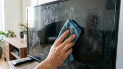 Television näytön puhdistaminen: vain menetelmät, jotka todella toimivat